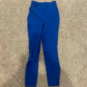 Lululemon wunder train blue leggings